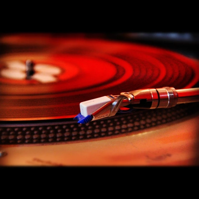 a close up of a record on a turntable, by Matt Stewart, flickr, process art, iphone screenshot, vertical wallpaper, toy photo, highly detailed ”