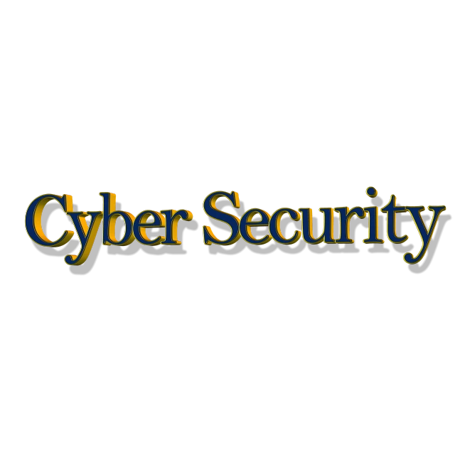 the word cyber security on a black background, by Robert Gavin, pixabay, 2007 blog, on a flat color black background, secuirty cam footage, 2 d cg