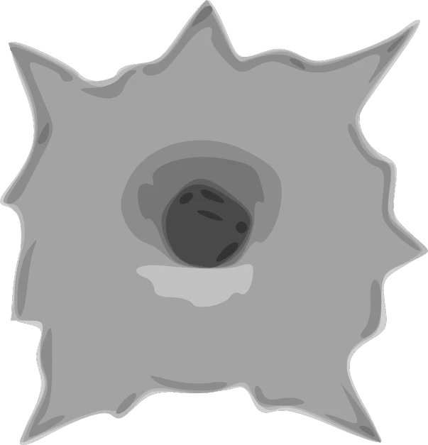 a black and white image of a hole in the ground, a cave painting, inspired by Anish Kapoor, pixabay contest winner, conceptual art, cel shaded vector art, gray haired, top view, horrified