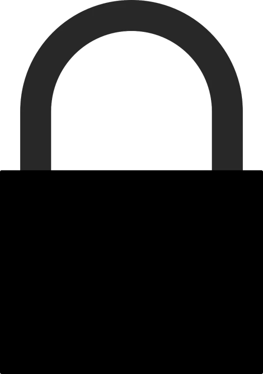 a black background with a white arch and the word in red