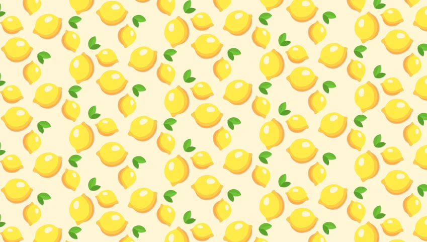 a wallpaper with lemons on it