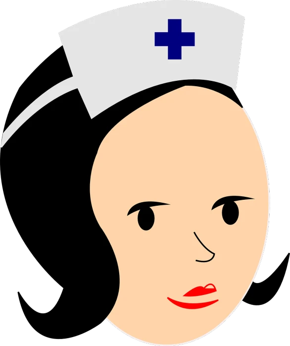 a cartoon of a male doctor in a cap