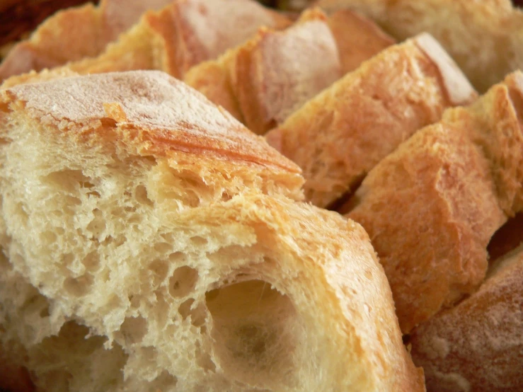 a closeup po of some bread with icing