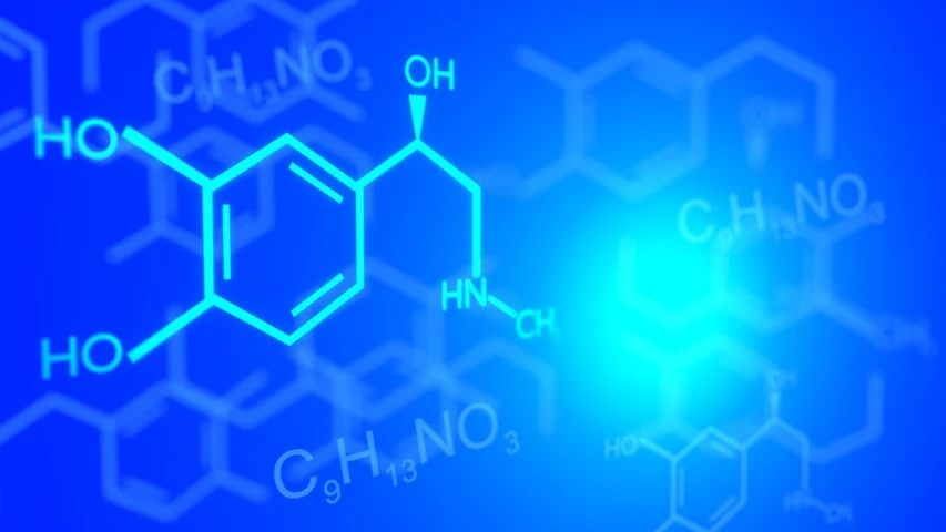 the chemical formulas for hydrogen are depicted on a blue background