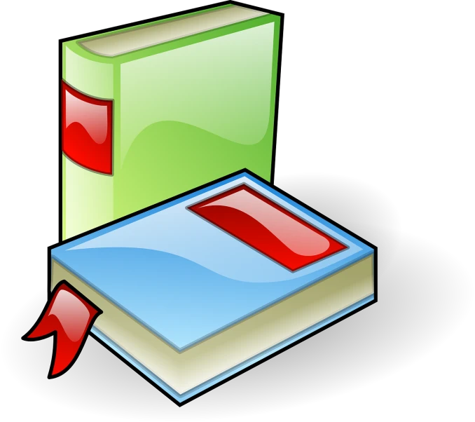 a book and arrow icon on top of each other