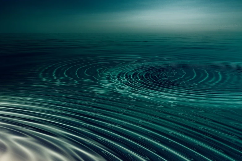 an image of a green background with wavy waves