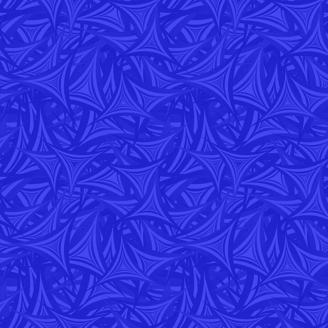 a blue pattern with wavy shapes