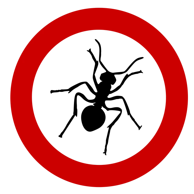 the circle is red with a black background