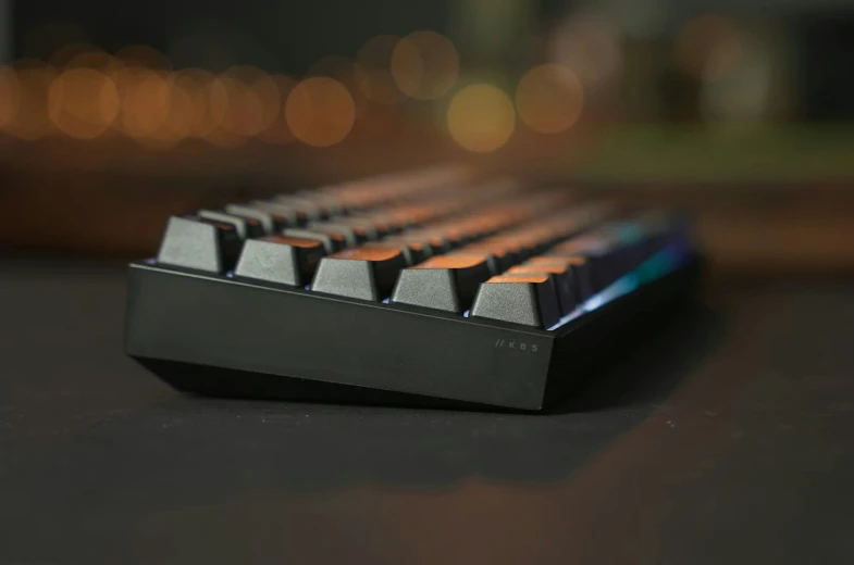 a key board is displayed in this image