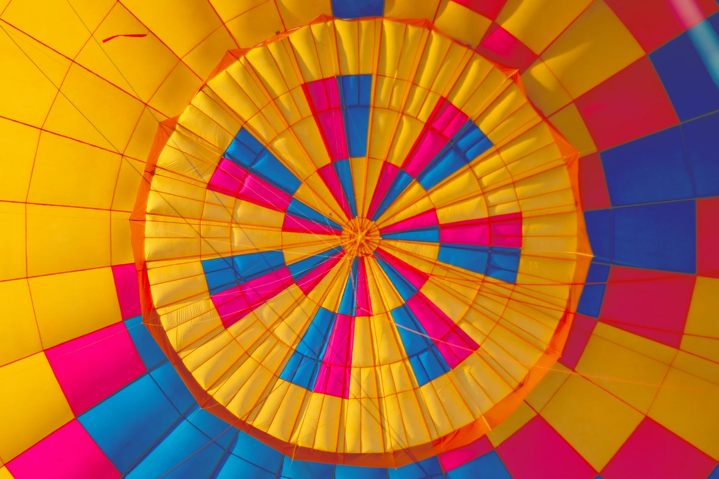 a colorful balloon with very small circles