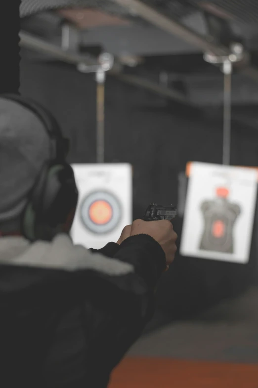 some people are shooting at target with bows