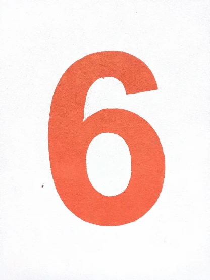 there is a white background and there are orange numbers on this white board