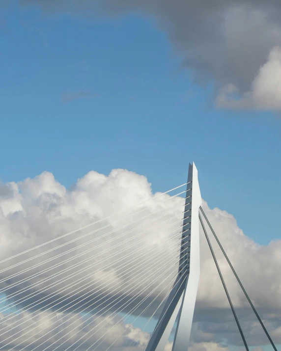 the view of a bridge from across the water