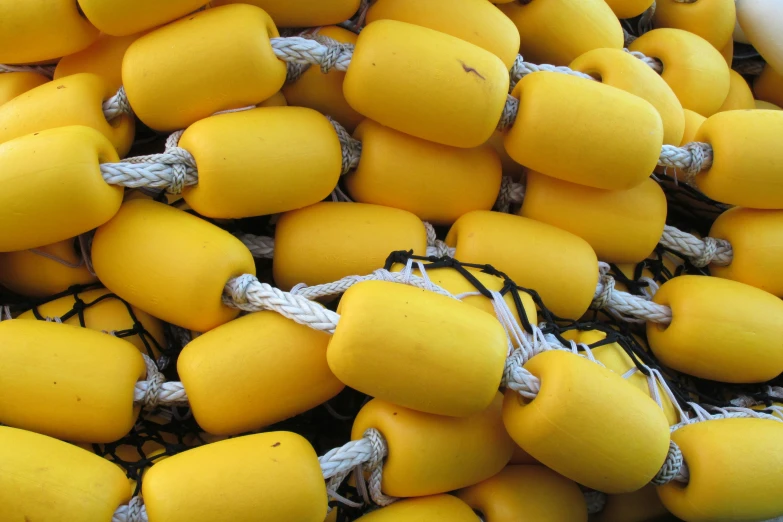 this is a closeup po of yellow beads