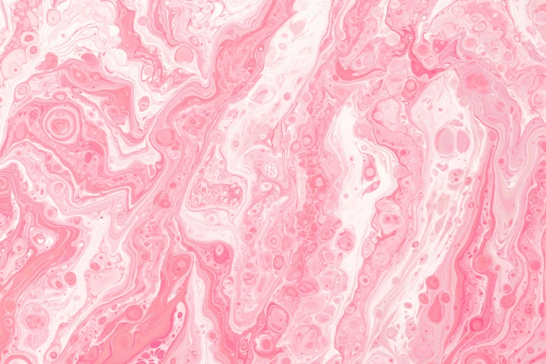 a close up of pink and blue patterns