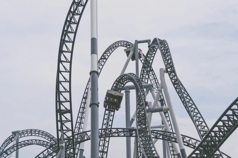 the top of the coaster ride at universal studios