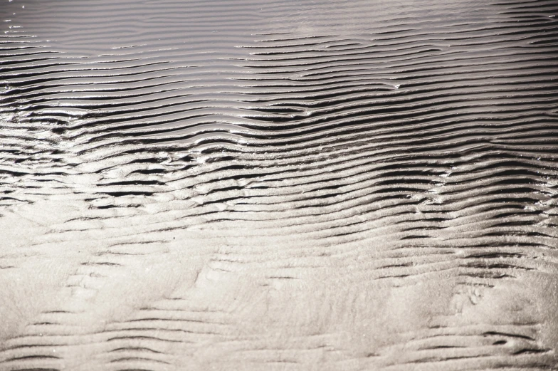 a wavy background from sand sitting on the ground