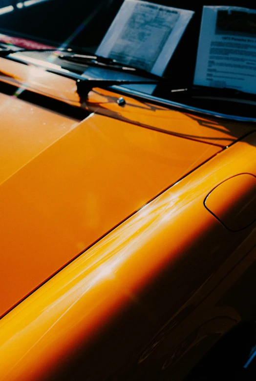 some kind of large, bright yellow vehicle that is being auction