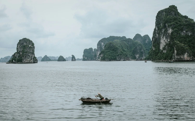 an image of a person on a boat in the water