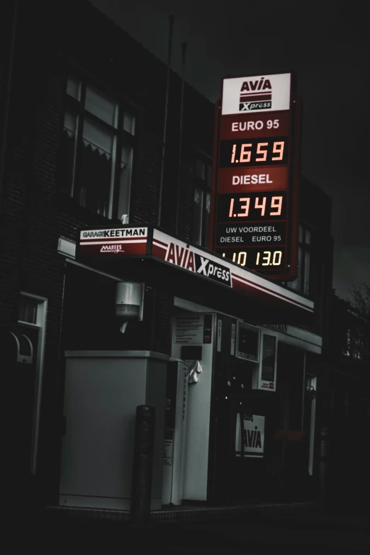 the electronic exchange sign in the center of europe reads the time