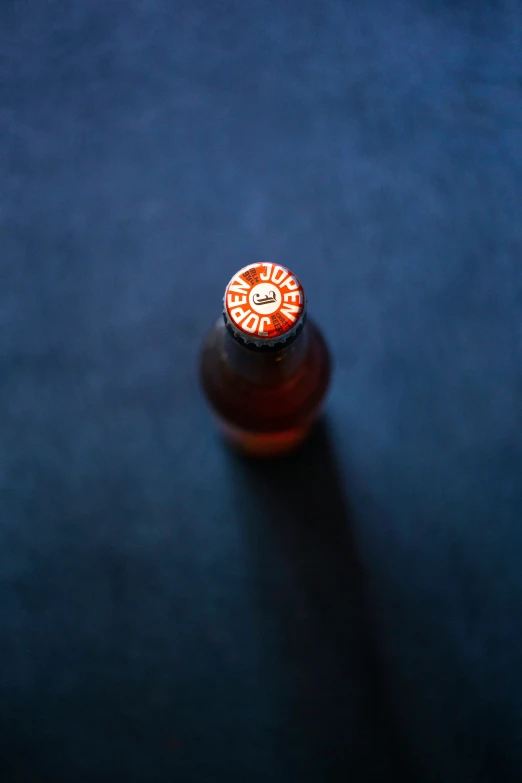 a close up image of a bottle top