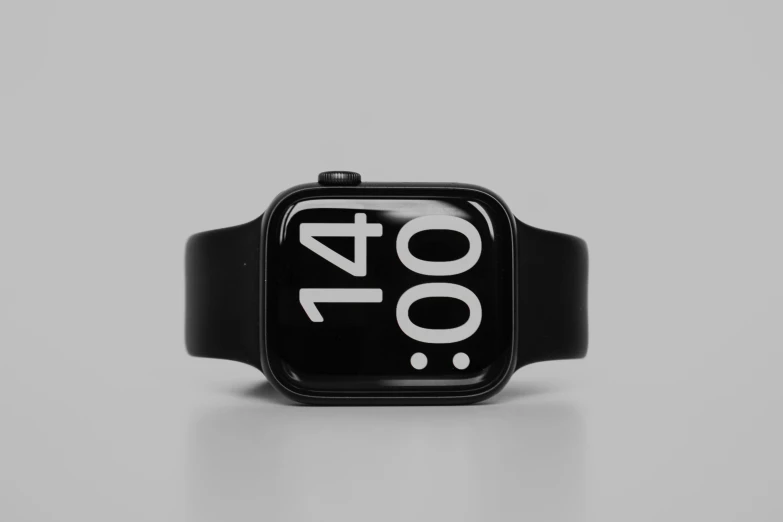 an apple watch is pographed against a white background