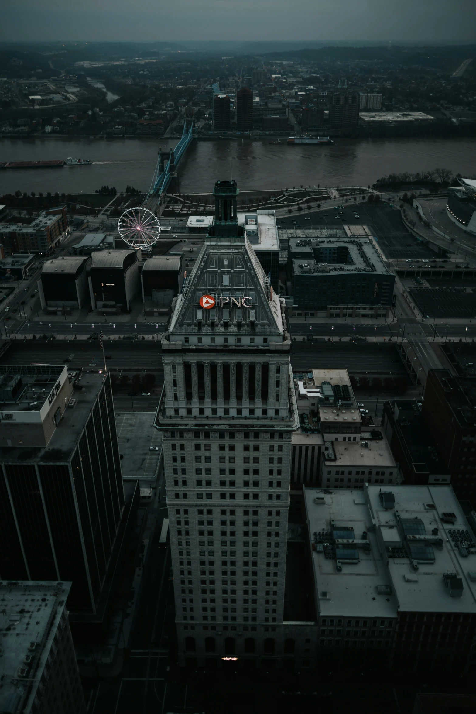 a very tall building with a clock on it