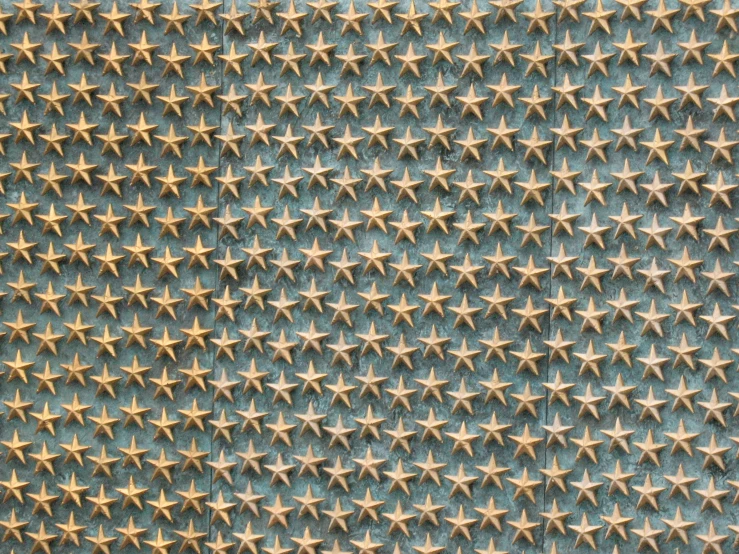 a pattern of stars in the shape of an ocean wave