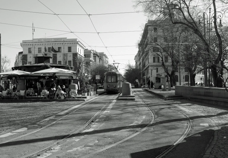 an image of an outside town setting for the day