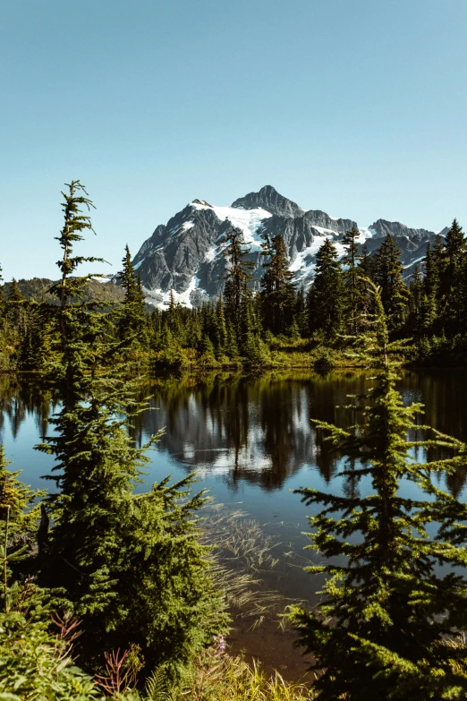 a mountain range that has been flooded by water