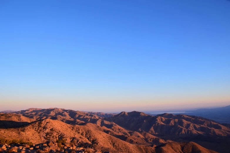 a landscape that is almost barren with mountains