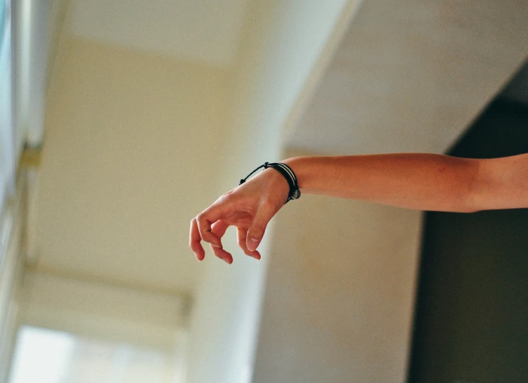 a close up of the hand and a person's hand