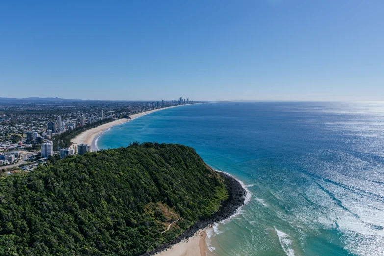 an aerial view of the city in sydney