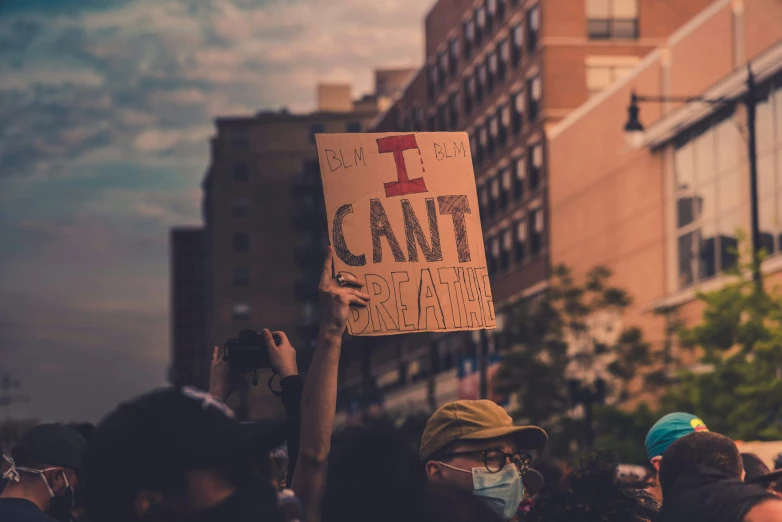 an occupy protest is held in a city