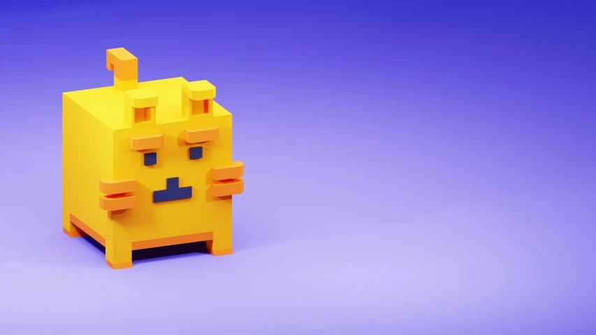 the figurine is made from a lego head and blocks