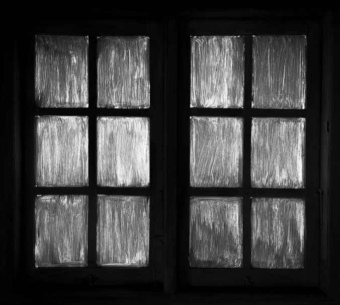 the two windows have been open in the dark
