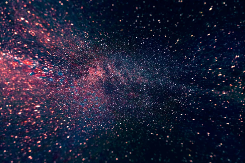colorful stars are all over the space in this s