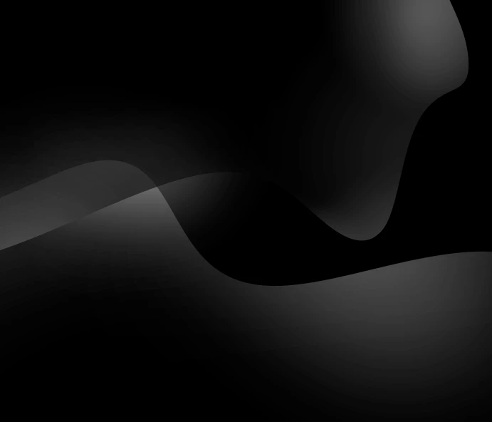 a black and white po of wavy shapes