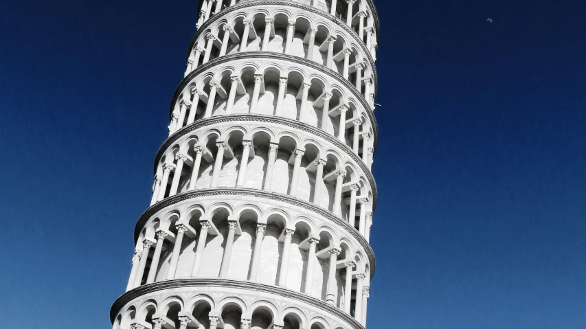 the leaning tower is almost identical to other building