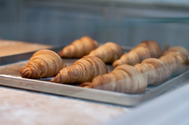 cooked shells sitting on a  board on a counter