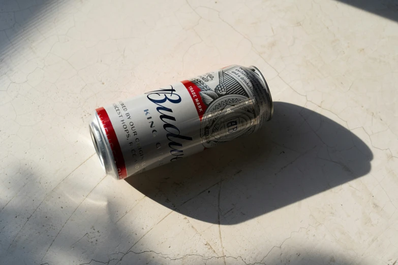 a can of silverfish soda sitting on a counter