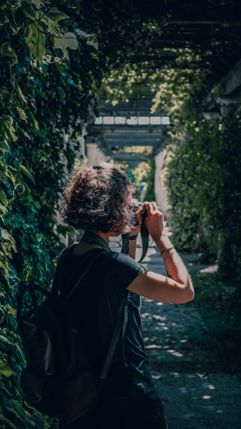 a person taking pos on a phone with a camera