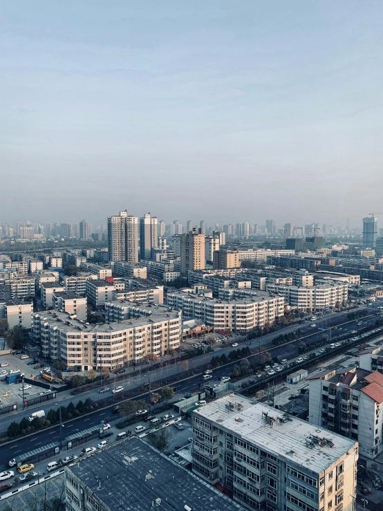 an image of a view of the city and its skyscrs