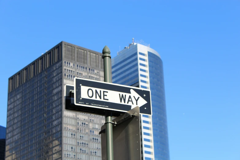 there are two street signs that point to the two streets