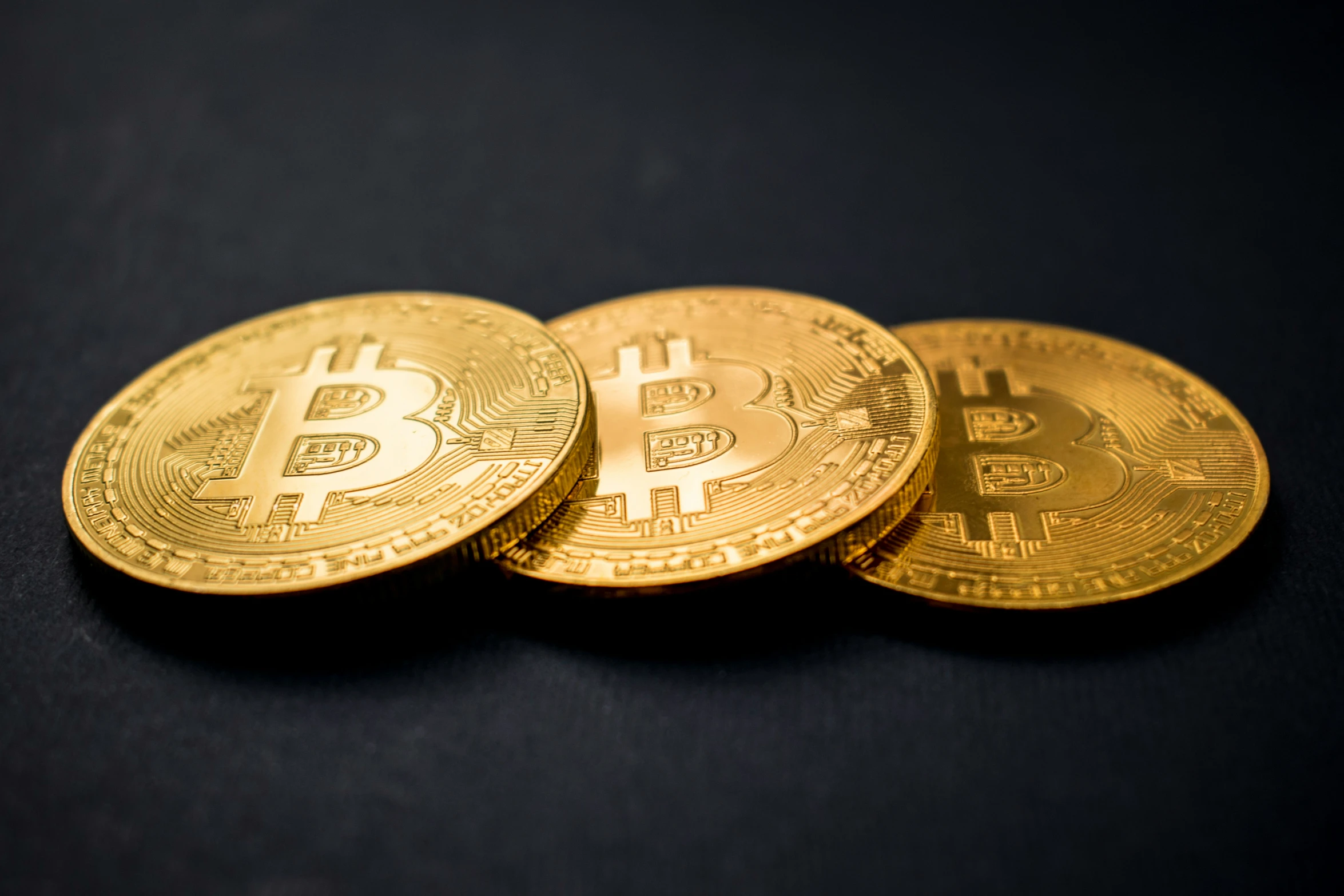 a group of coins sitting on top of a table