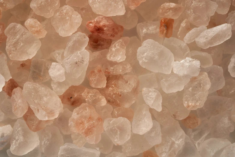 a close up view of some different colored stones