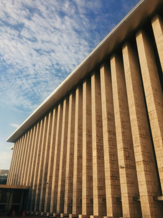 an exterior view of an art deco building in sydney