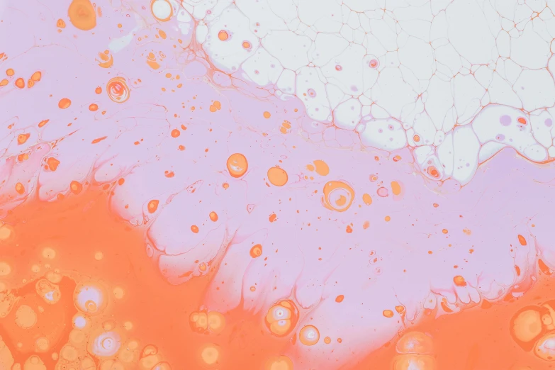 some colorful colors in water and water bubbles