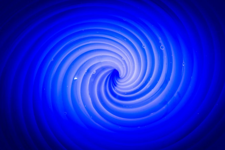 an image of a large circular object on a blue background