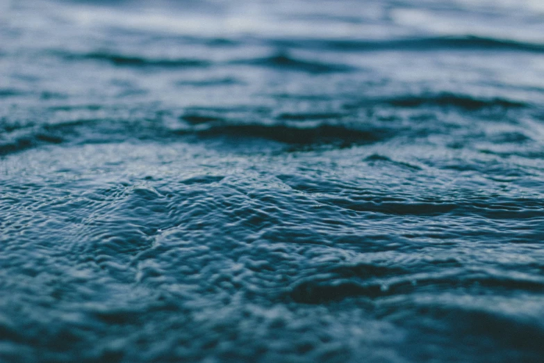 a view of some very cool blue colored water